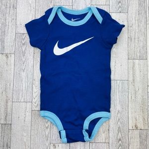 Nike blue onesie
